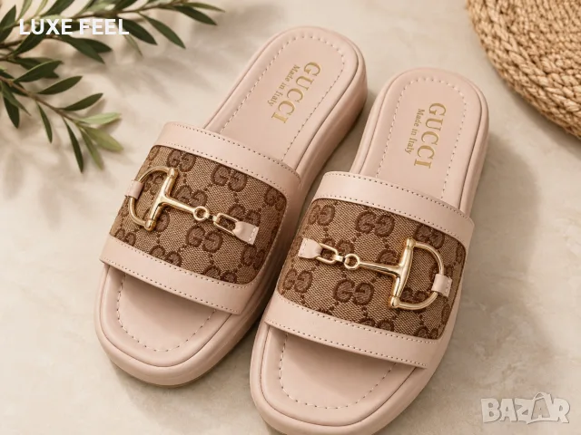 Gucci ⚜️Дамски Чехли 