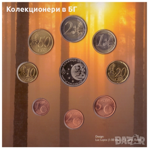 СЕТ ЕВРОМОНЕТИ И ПЛАКЕТ ОТ ФИНЛАНДИЯ 2005 /виж описанието/, снимка 7 - Нумизматика и бонистика - 52966433
