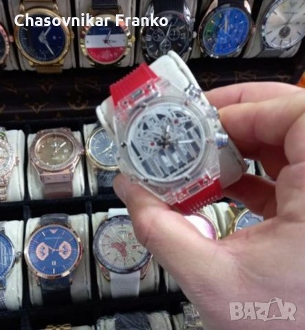 Hublot уникален и стилен дизайн модерен и красив часовник, снимка 2 - Луксозни - 35444862