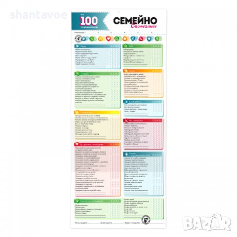 Игра семейно състезание с над 100 предизвикателства, снимка 2 - Други игри - 36582632