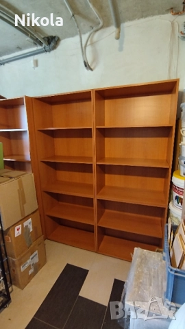 Етажерка 80/203см - офис шкаф с рафтове за документи 4бр, снимка 15 - Етажерки - 51056944