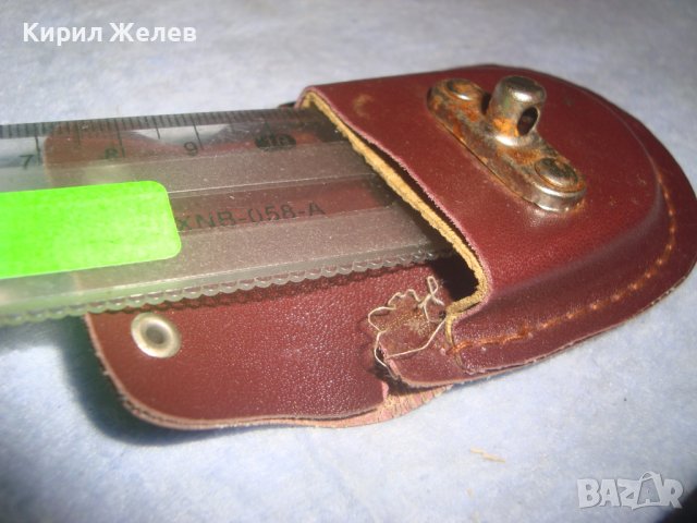 СТАРО ВИНТИДЖ КАЛЪФЧЕ от ЕКО КОЖА за ЗАПАЛКА или ДЖОБЕН ЧАСОВНИК за ПРИКРЕПВАНЕ на КОЛАН 32242, снимка 3 - Други ценни предмети - 38258872