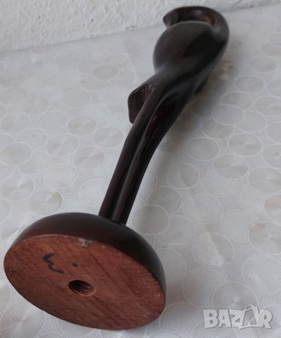 Разни дървени: Дървена птица 28 см.,  дърворезба, фигура статуетка пластика дърво каче, пано, кон, снимка 5 - Статуетки - 42330650