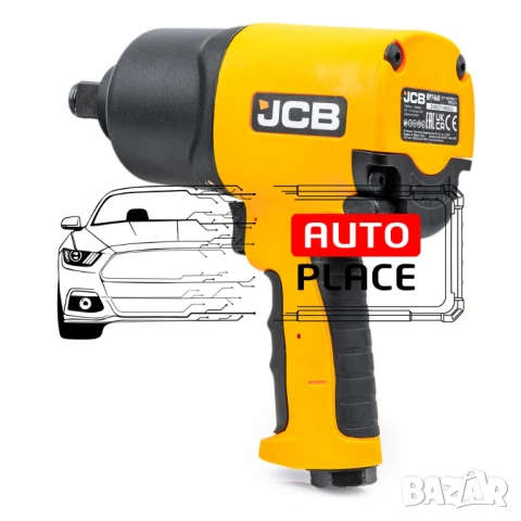 Пневматичен ударен гайковерт 3/4” 1800Nm JCB, снимка 6 - Други инструменти - 54048948