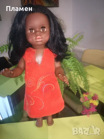 Ретро чернокожа кукла Turtle marke Schildkrot , снимка 7 - Колекции - 49694244