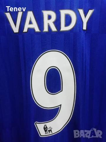 Leicester City Vardy 2016 2017 Home Puma оригинална тениска фланелка Лестър Сити Варди , снимка 4 - Тениски - 52939431