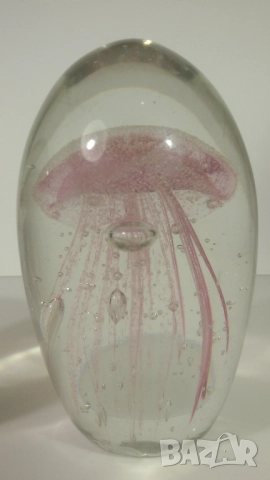 2 медузи от балончета в стъкло (цена за двете заедно), снимка 10 - Декорация за дома - 52058864