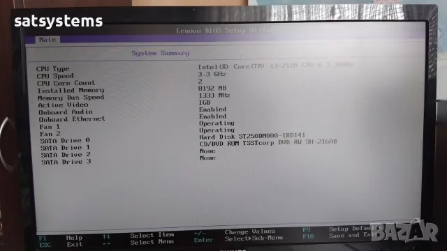 Настолен компютър Lenovo ThinkCentre M81 Intel Core i3-2120, 8GB RAM, 250GB HDD, снимка 8 - За дома - 56046152