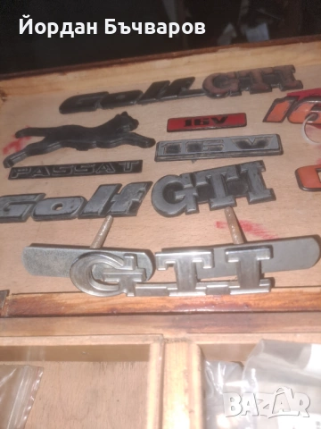 VW Golf & Jetta Mk2 редки емблеми, снимка 3 - Части - 53937122