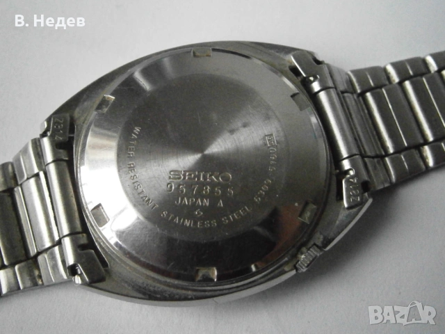 НОВ SEIKO 5, cal. 6309-5160, 17 jewels, Japan! Кристали на индексите!, снимка 8 - Мъжки - 53230361
