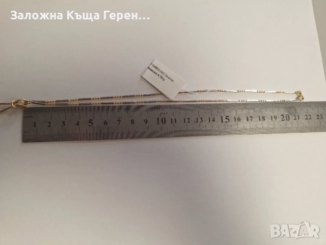 Златно колие 4.72гр, снимка 3 - Колиета, медальони, синджири - 56114007