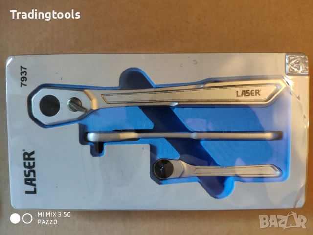 Laser Tools 14, 38, 12 3части тънки качествени тресчотки, снимка 2 - Гедорета - 52850628