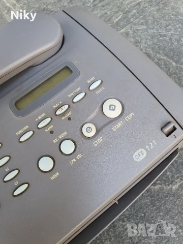 Факс телефон , снимка 5 - Стационарни телефони и факсове - 51362064