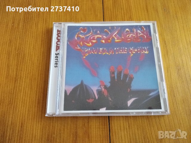 SAXON - POWER & THE GLORY 14лв оригинален диск, снимка 1 - CD дискове - 44199584