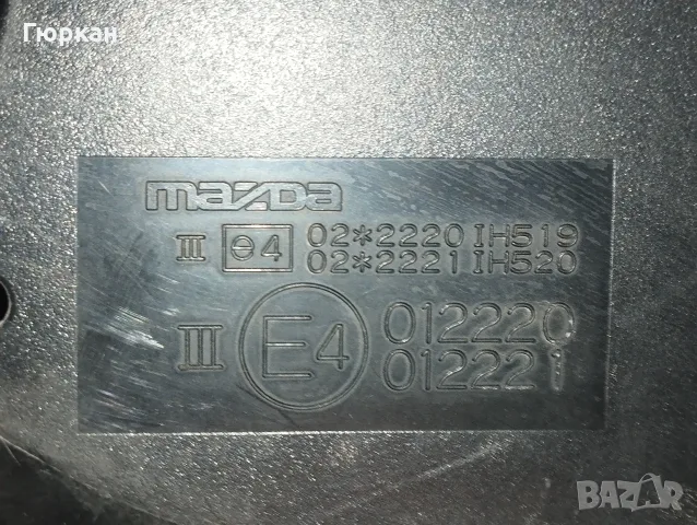 Оригинални Дясно и Ляво Огледала Mazda 6 012220 - 012221, снимка 2 - Части - 55880594