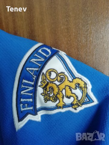 IIHF Finland Hockey Jersey оригинална колекционерска хокейна блуза Финландия, снимка 7 - Блузи - 39534927