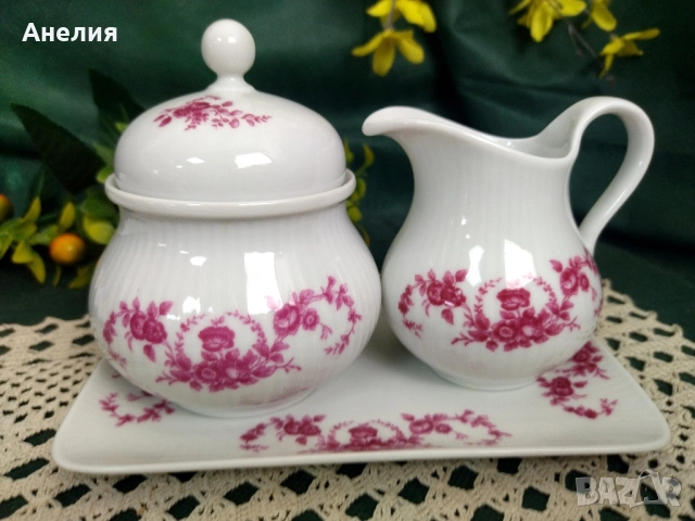 Seltmann bavaria наситено розово , снимка 13 - Чаши - 51678414