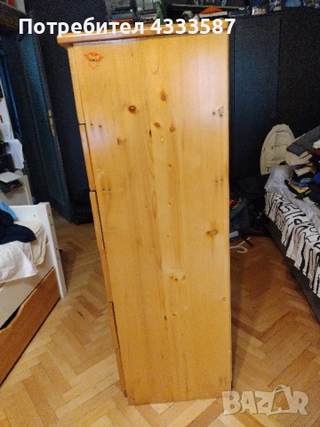 Дървен Шкаф, снимка 2 - Шкафове - 52349734