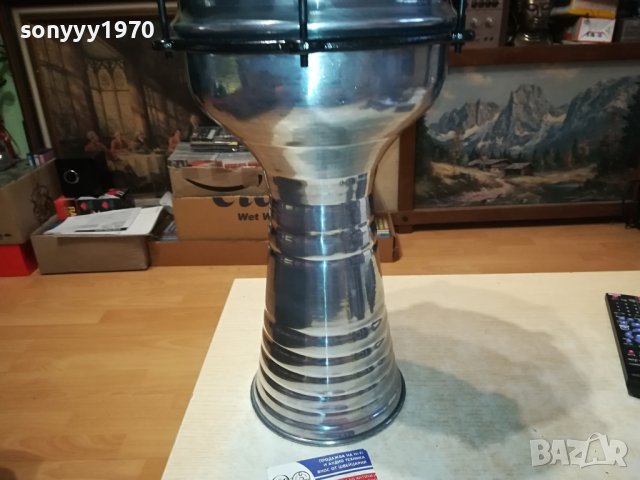 ГОЛЯМА ТАРАМБУКА 40Х25СМ ИНОКС 2710231642, снимка 4 - Ударни инструменти - 42745755