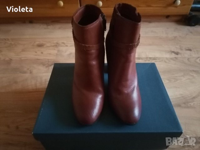 Дамски боти от естествена кожа, снимка 5 - Дамски боти - 31375536