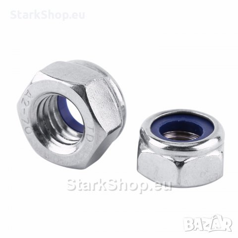 Комплект контра гайки в кутия 195 бр., снимка 2 - Други инструменти - 30562650