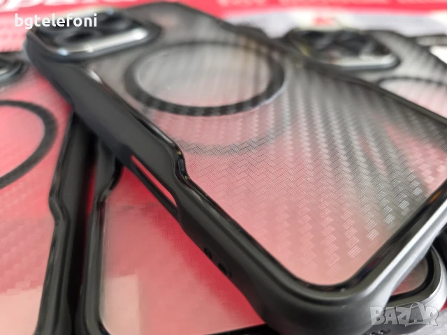 iphone 16,16+,16 Pro,16 Pro Max  твърди гърбове с Magsafe, снимка 6 - Калъфи, кейсове - 50716368