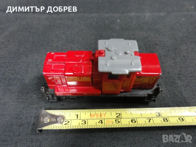 СТАРА РЕТРО МЕТАЛНА КОЛИЧКА ЛОКОМОТИВ SIKU, снимка 7 - Колекции - 53096481