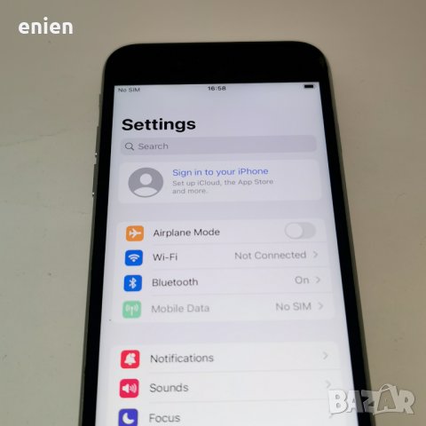 iPhone 6S 64GB Space Grey с пукнато стъкло / Бартер, снимка 8 - Apple iPhone - 42191489