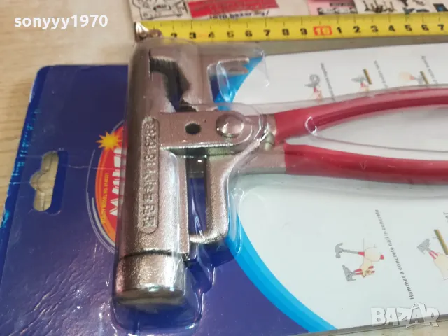 Мултифункционални клещи с чук и удобни гумени дръжки. Размери: 20х11 см 1612241604, снимка 4 - Клещи - 48367716