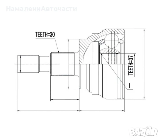 Външно каре A1643301901 NPZME014 Mercedes G M R, снимка 2 - Части - 51064549
