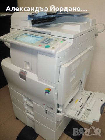 Копирна машина Ricoh MP C2051, 205 000 копия, А3, цветна, снимка 8 - Принтери, копири, скенери - 37347357