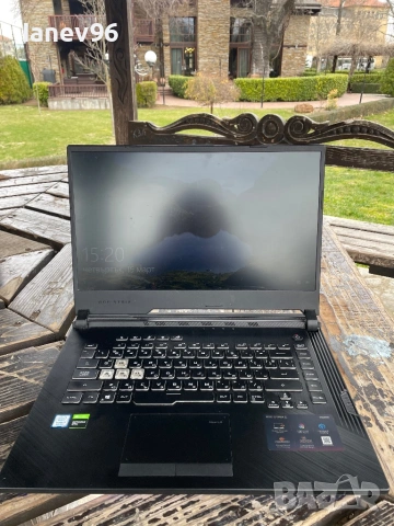 Asus rog strix G15 , снимка 2 - Лаптопи за игри - 54065101