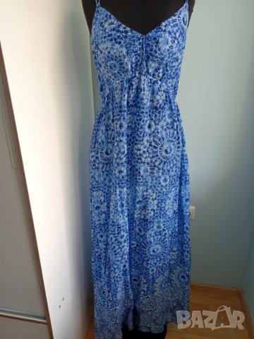 Дълга лятна рокля Kippahl L, снимка 6 - Рокли - 37214453