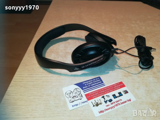 sennheiser hd 437-stereo headphones-внос switzerland, снимка 6 - Слушалки и портативни колонки - 30181589