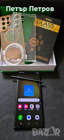 Samsung Galaxy S23 Ultra 256GB Green КОМПЛЕКТ!-Неразличим от нов!