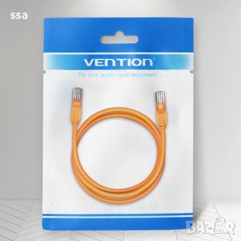 Vention Кабел LAN UTP Cat.6 Patch Cable - 1M Orange - IBEOF, снимка 5 - Кабели и адаптери - 44231010