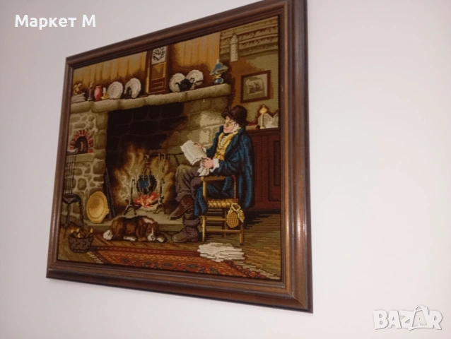 Гоблен внос от Германия, снимка 12 - Гоблени - 53223112