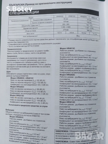 Перфоратор Makita HR4003C /1100W/, снимка 6 - Бормашини - 54085584