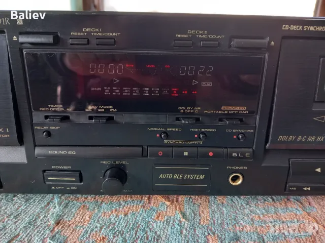 PIONEER CT-W601R Cassette Deck , снимка 8 - Декове - 49088531