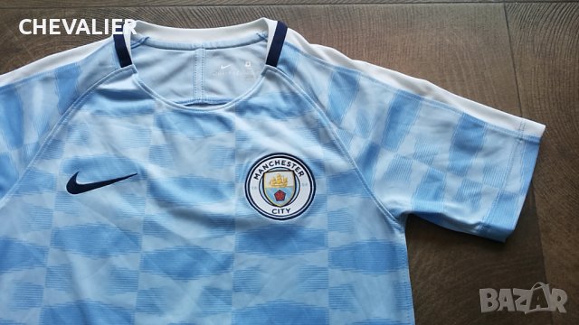 NIKE MANCHESTER CITY Размер 8-10 г. / 128-137 см ръст детска тениска 38-49, снимка 3 - Детски тениски и потници - 37177991