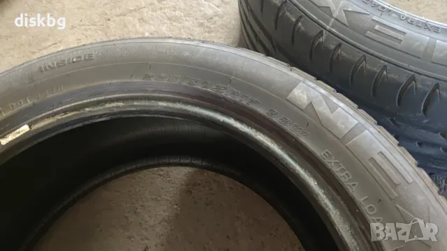 2 броя 225/50 ZR17 летни гуми NEXEN N8000 98W 2417 5мм, снимка 6 - Гуми и джанти - 49423097
