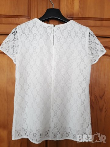 Дантелена блуза/ Esprit, снимка 2 - Тениски - 33757294