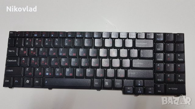 Клавиатура за Asus X55S, снимка 2 - Части за лаптопи - 30075396