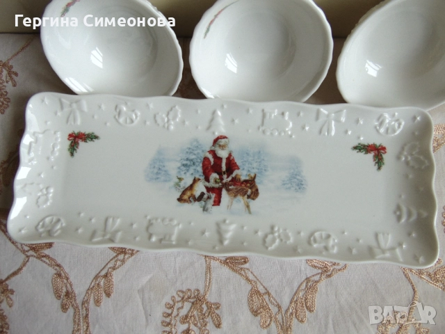 Порцеланов сет за сервиране, снимка 8 - Чинии - 52672517