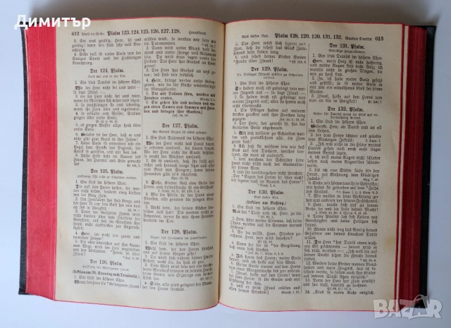 Стара Библия. 1948г. Мартин Лутер. Немски език., снимка 5 - Специализирана литература - 52791352