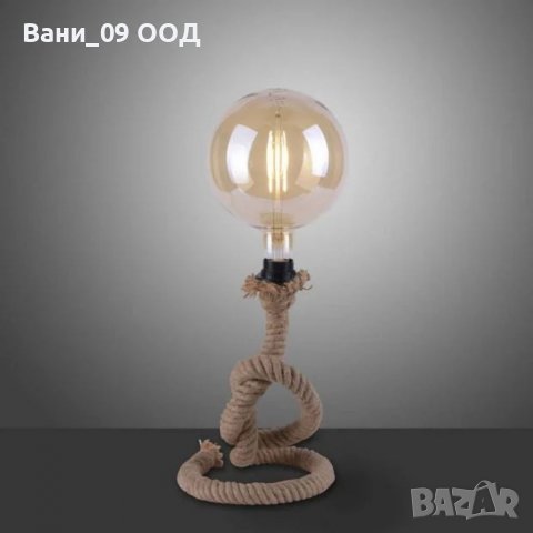 Настолна лампа във винтидж стил, снимка 2 - Настолни лампи - 38459929