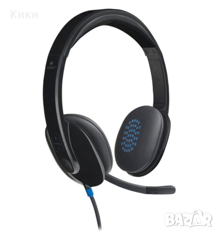Слушалки Logitech H540 black в ориг. опаковка, подходящ е за подарък! 