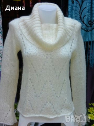 Дамски пуловери с поло яка-100 % кашмир,ангора,мерино, снимка 10 - Блузи с дълъг ръкав и пуловери - 30780920