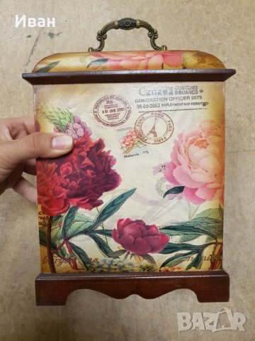 Дървен часовник, снимка 2 - Други - 34993674