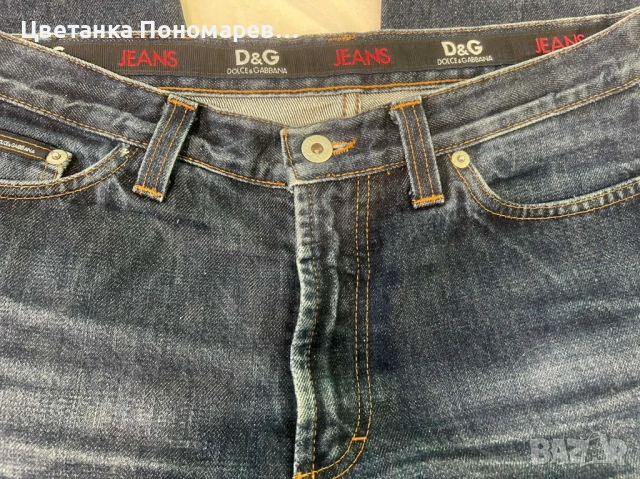 Дамски дънки Dolce & Gabbana,100% оригинал., снимка 8 - Дънки - 53963117